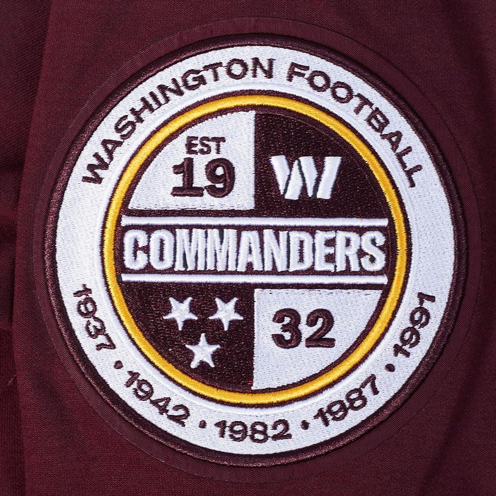 image:imagePro Standard Mens NFL Classic Chenille Pull Over HoodieWine