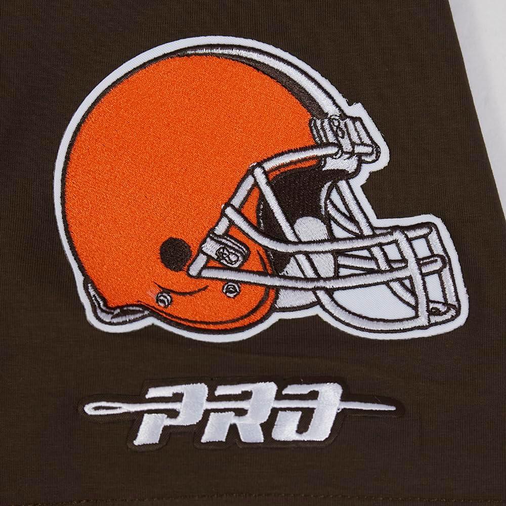 image:imagePro Standard Mens NFL Classic Chenille Short Sleeve TeeBrown