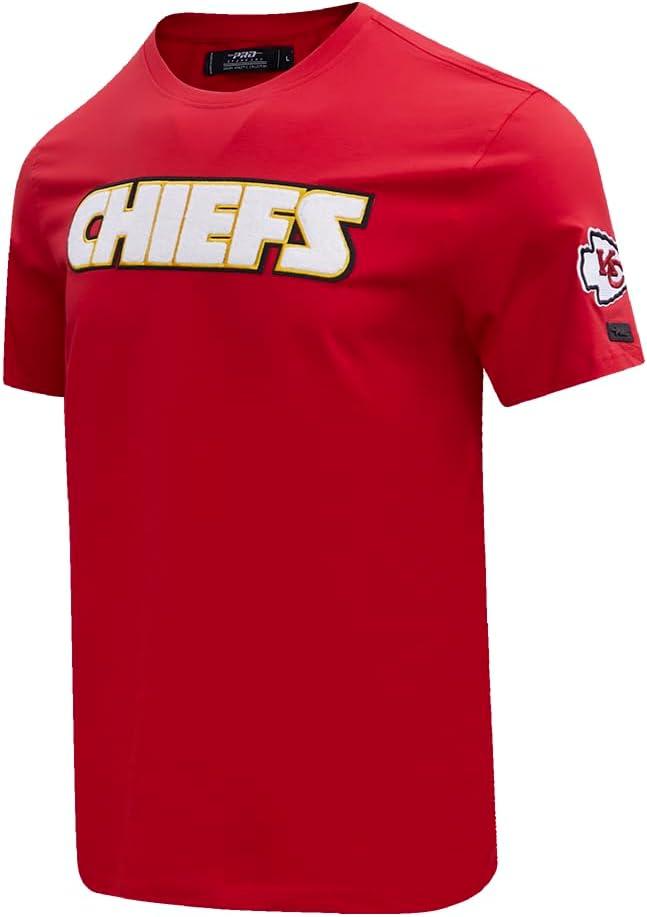 image:imagePro Standard Mens NFL Classic Chenille Short Sleeve TeeRed