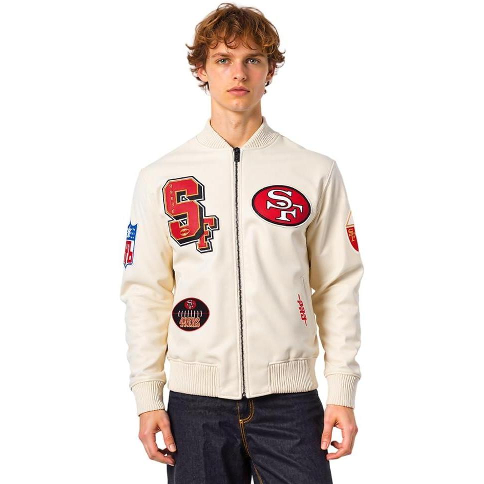 image:imagePro Standard Mens NFL Best of JacketEggshell