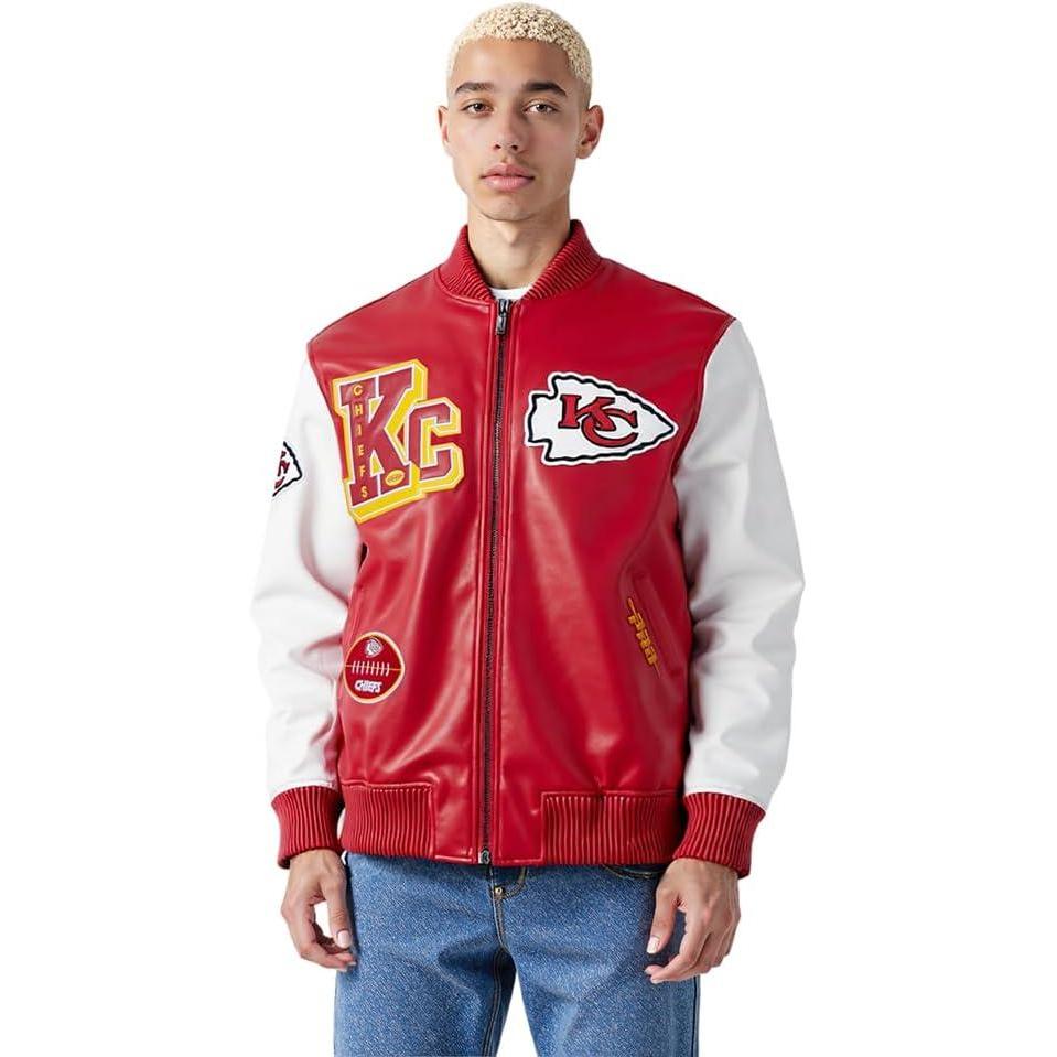 image:imagePro Standard Mens NFL Best of JacketRedWhite