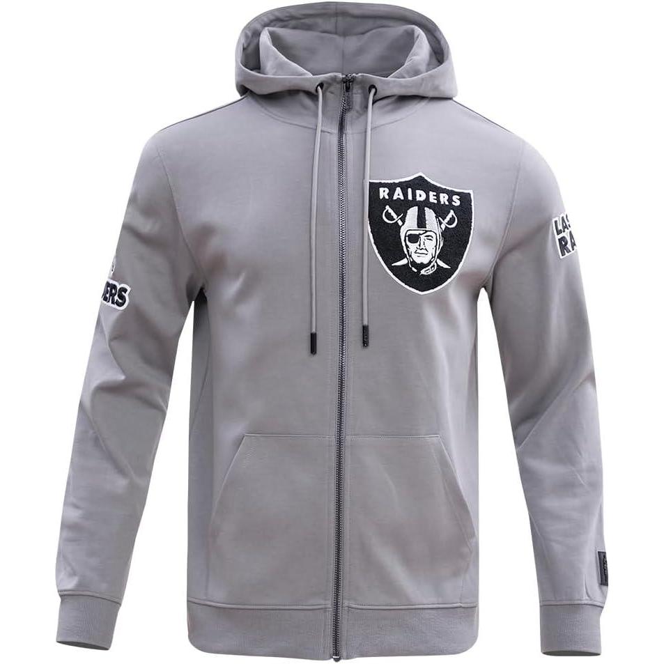 image:imagePro Standard Mens NFL Classic Chenille Full Zip HoodieGrey