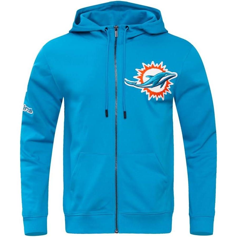 image:imagePro Standard Mens NFL Classic Chenille Full Zip HoodieTeal