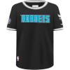 Big Boys NBA Classic Chenille Cotton Taping Tee(Black/Gray)
