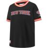 Big Boys NBA Classic Chenille Cotton Taping Tee(Black/Orange)