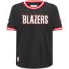 Big Boys NBA Classic Chenille Cotton Taping Tee(Black/Red)