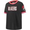 Big Boys NBA Classic Chenille Cotton Taping Tee(Black/Red)