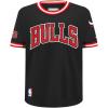 Big Boys NBA Classic Chenille Cotton Taping Tee(Black/Red)