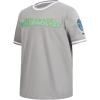 Big Boys NBA Classic Chenille Cotton Taping Tee(Gray)