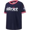 Big Boys NBA Classic Chenille Cotton Taping Tee(Midnight Navy/Red)