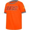 Big Boys NBA Classic Chenille Cotton Taping Tee(Orange/Black)