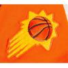 Big Boys NBA Classic Chenille Cotton Taping Tee(Orange/Black)