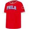 Big Boys NBA Classic Chenille Cotton Taping Tee(Red)