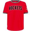 Big Boys NBA Classic Chenille Cotton Taping Tee(Red/Black)