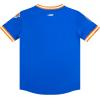 Big Boys NBA Classic Chenille Cotton Taping Tee(Royal Blue/Orange)