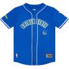 Big Boys NBA Mesh Button Down Top(Royal Blue)