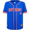 Big Boys NBA Mesh Button Down Top(Royal Blue/Red)