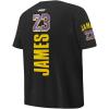 Pro Standard Big Boys NBA Los Angeles Lakers Lebron James #23 Classic Player Short Sleeve Tee Black L