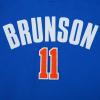 Pro Standard Big Boys NBA New York Knicks Jalen Brunson #11 Classic Player Pull Over Hoodie Royal Blue Xl