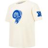 Pro Standard Big Boys NFL Los Angeles Rams Retro Classics Short Sleeve Tee Eggshell L