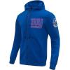 Pro Standard Mens NFL Classic Chenille Full Zip Hoodie(Dodger Blue)