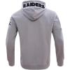 Pro Standard Mens NFL Classic Chenille Full Zip Hoodie(Grey)