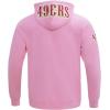 Pro Standard Mens NFL Classic Chenille Full Zip Hoodie(Pink)