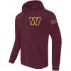 Pro Standard Mens NFL Classic Chenille Full Zip Hoodie(Wine)