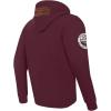 Pro Standard Mens NFL Classic Chenille Full Zip Hoodie(Wine)