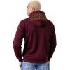 Pro Standard Mens NFL Classic Chenille Full Zip Hoodie(Wine)