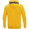 Pro Standard Mens NFL Classic Chenille Full Zip Hoodie(Yellow)
