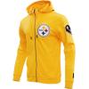 Pro Standard Mens NFL Classic Chenille Full Zip Hoodie(Yellow)