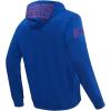 Pro Standard Mens NFL Classic Chenille Pull Over Hoodie(Dodger Blue)