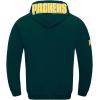 Pro Standard Mens NFL Classic Chenille Pull Over Hoodie(Forest Green)