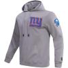 Pro Standard Mens NFL Classic Chenille Pull Over Hoodie(Gray)