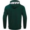 Pro Standard Mens NFL Classic Chenille Pull Over Hoodie(Green)
