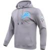Pro Standard Mens NFL Classic Chenille Pull Over Hoodie(Grey)
