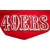 Pro Standard Mens NFL Classic Chenille Pull Over Hoodie(Red)