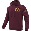 Pro Standard Mens NFL Classic Chenille Pull Over Hoodie(Wine)