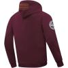 Pro Standard Mens NFL Classic Chenille Pull Over Hoodie(Wine)