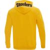 Pro Standard Mens NFL Classic Chenille Pull Over Hoodie(Yellow)