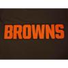 Pro Standard Mens NFL Classic Chenille Short Sleeve Tee(Brown)