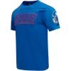 Pro Standard Mens NFL Classic Chenille Short Sleeve Tee(Dodger Blue)