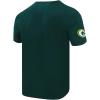 Pro Standard Mens NFL Classic Chenille Short Sleeve Tee(Forest Green)
