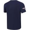 Pro Standard Mens NFL Classic Chenille Short Sleeve Tee(Navy)