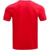 Pro Standard Mens NFL Classic Chenille Short Sleeve Tee(Red)