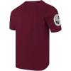 Pro Standard Mens NFL Classic Chenille Short Sleeve Tee(Wine)