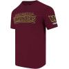 Pro Standard Mens NFL Classic Chenille Short Sleeve Tee(Wine)