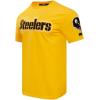 Pro Standard Mens NFL Classic Chenille Short Sleeve Tee(Yellow)