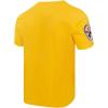 Pro Standard Mens NFL Classic Chenille Short Sleeve Tee(Yellow)